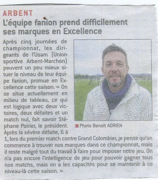 Lire la suite à propos de l’article Article du 19/10/16