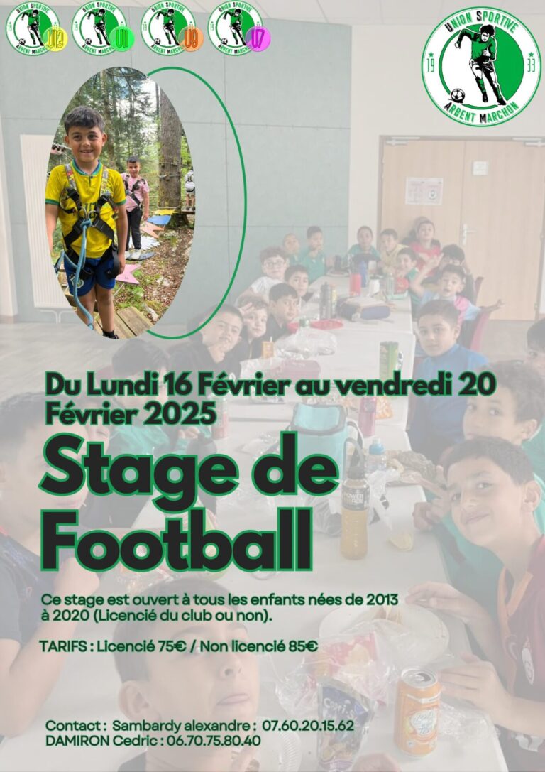 Lire la suite à propos de l’article Stage vacances Février 2026