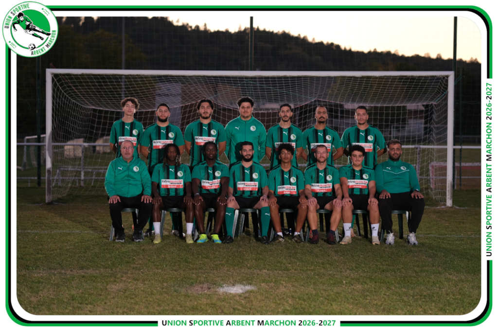 Equipe des Seniors 2 du Foot Usam de Arbent-Marchon